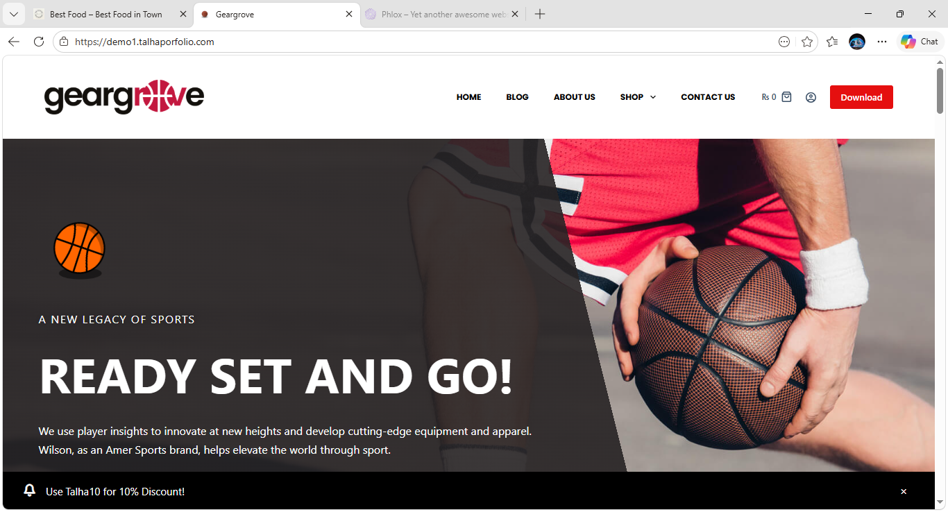 Product Selling Demo Website