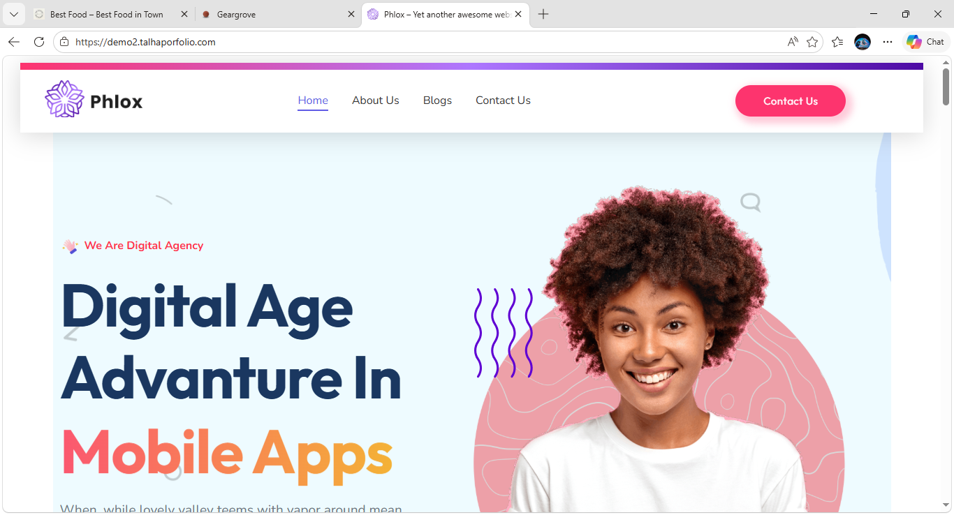 Digital Marketing Demo Website
